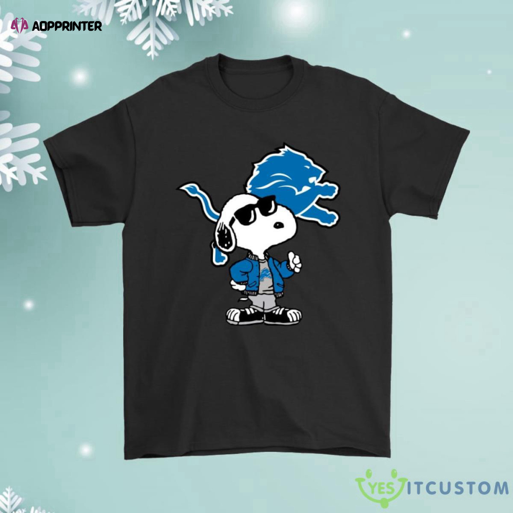 Snoopy Joe Cool To Be The Detroit Lions Shirt
