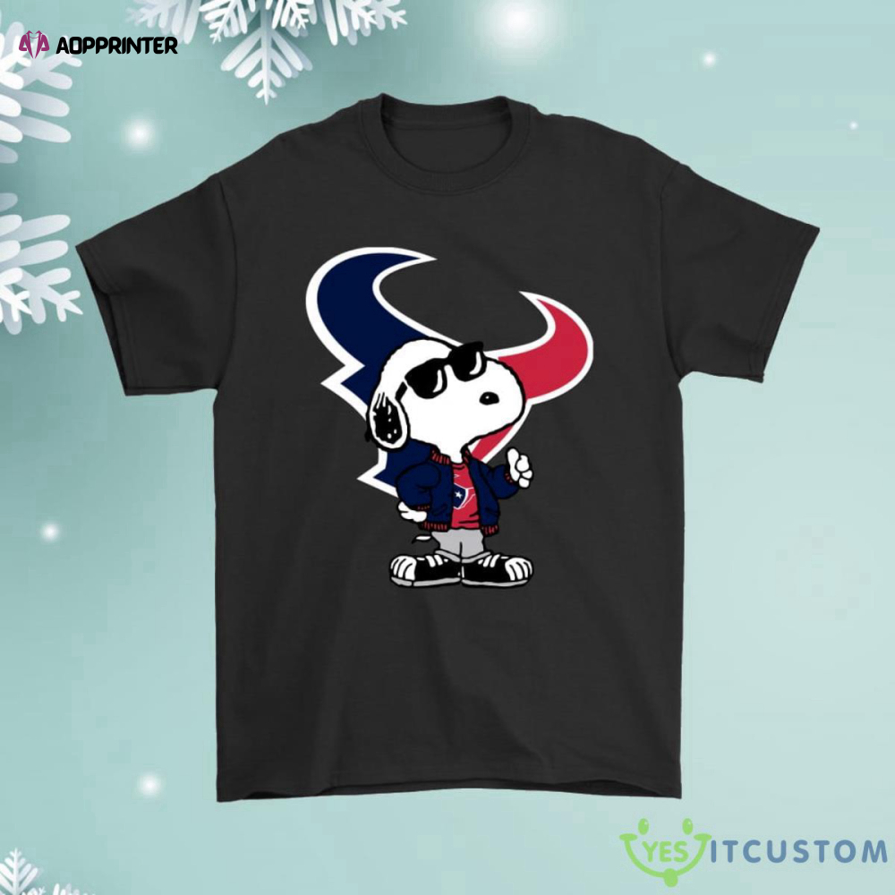 Snoopy Joe Cool To Be The Houston Texans Shirt