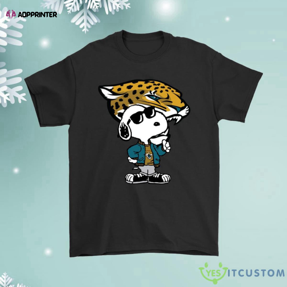 Snoopy Joe Cool To Be The Jacksonville Jaguars Shirt