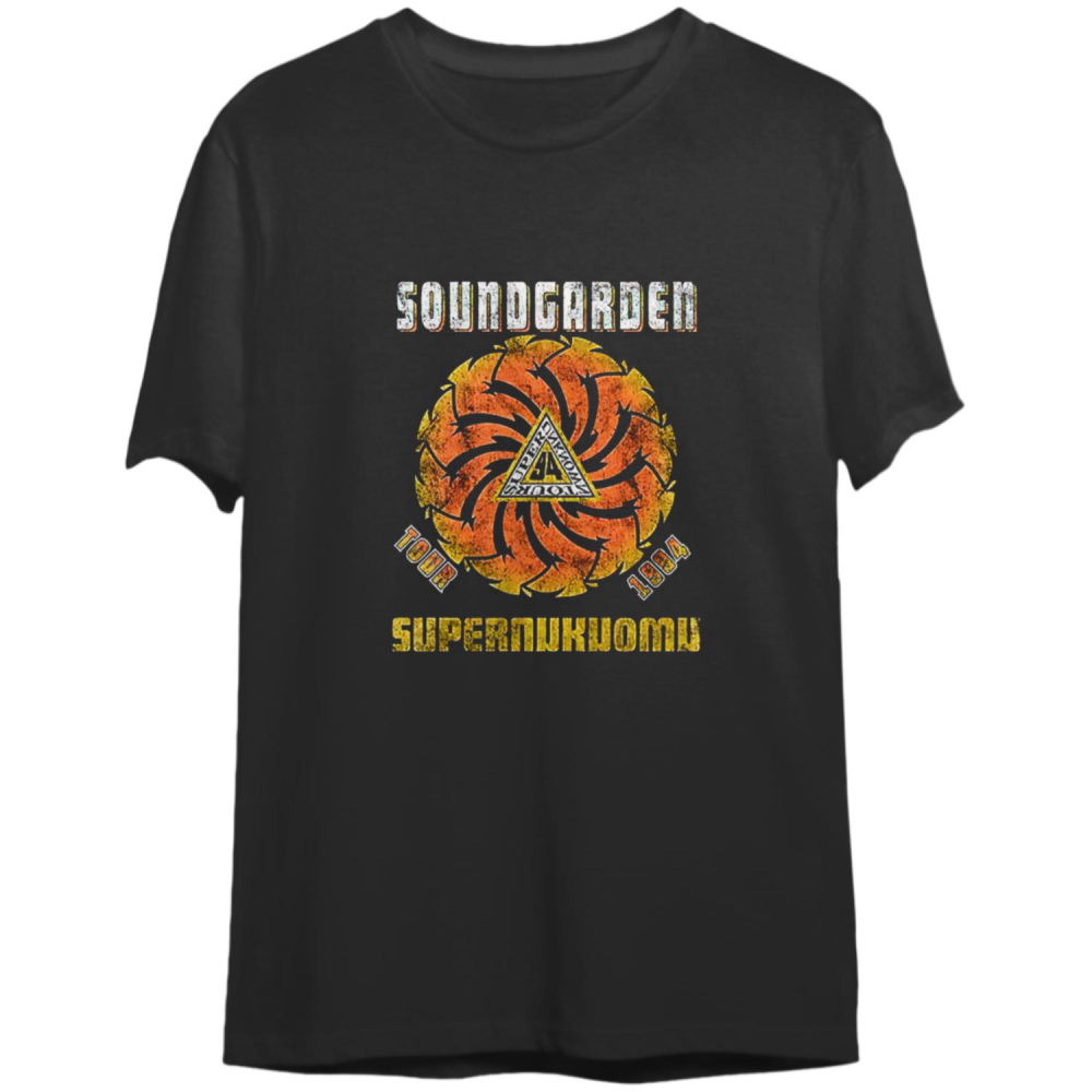 Soundgarden Unisex Tee: Superunknown Tour 94  T-shirt For Men And Women