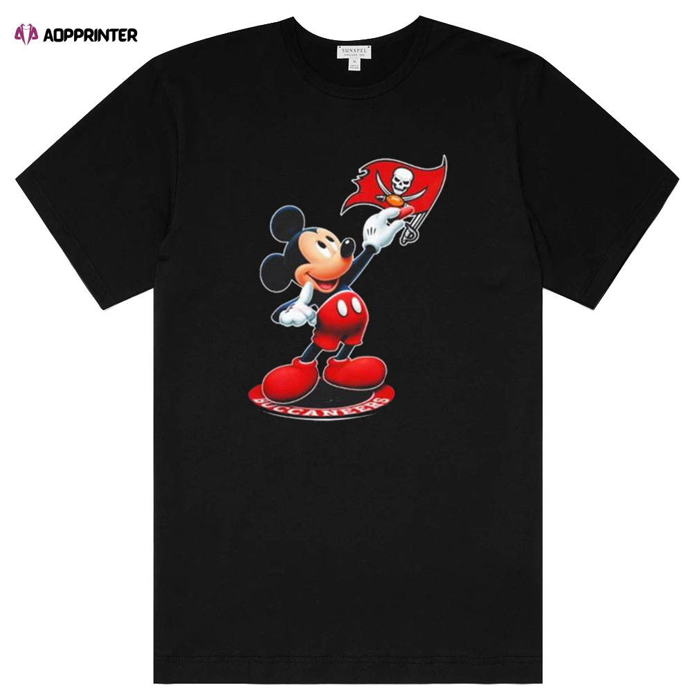 Tampa Bay Buccaneers Shirts Logo Mickey Mouse 2023 Shirt Gift For Fan