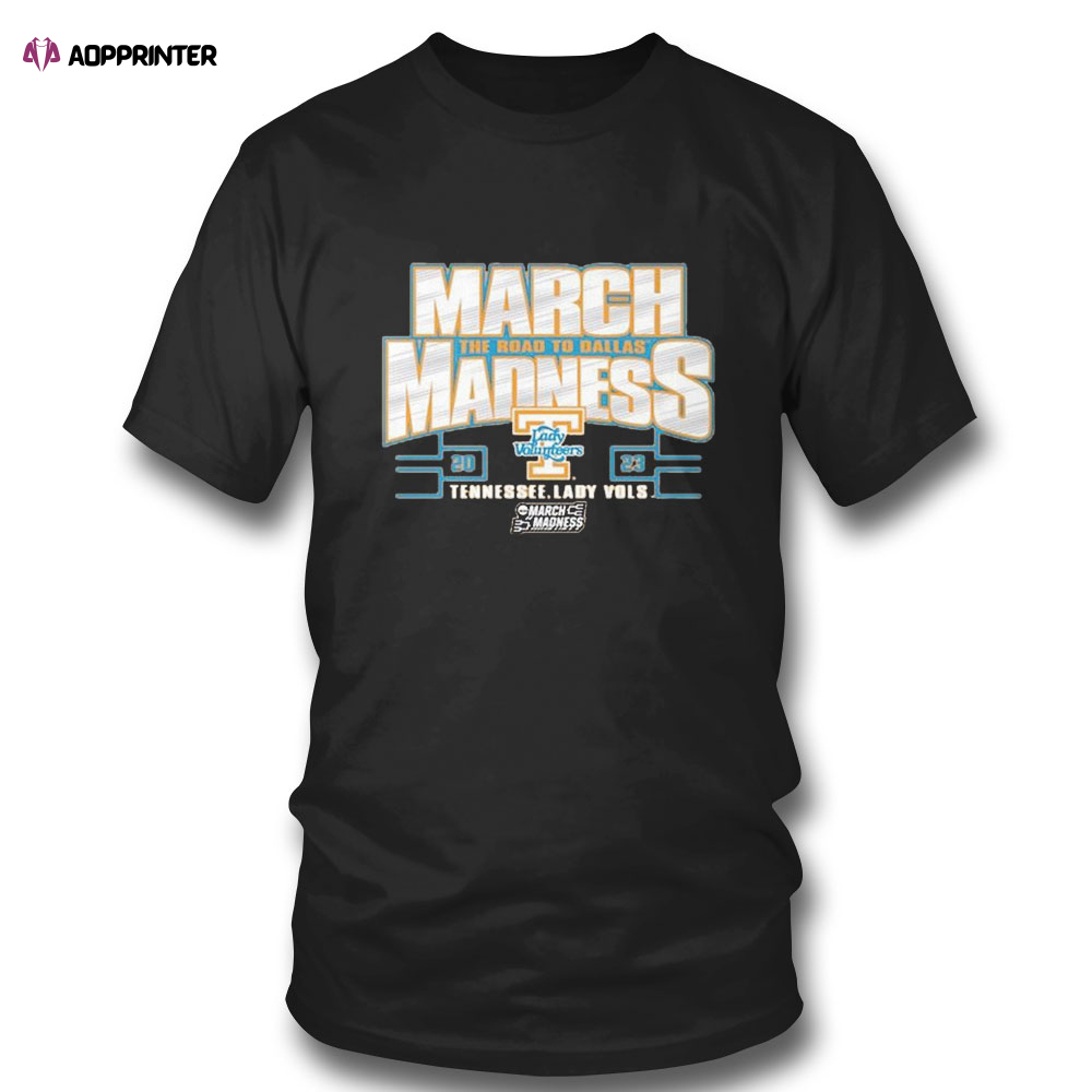 Tennessee Lady Vols 2023 Ncaa Womens Basketball Tournament March Madness T-shirt