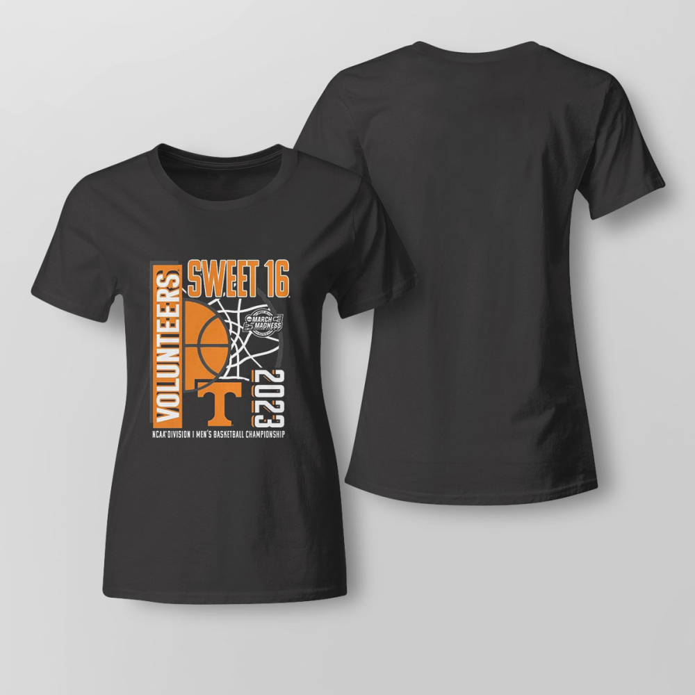 Tennessee Volunteers 2023 Ncaa Mens Basketball Tournament March Madness Sweet 16 T-shirt