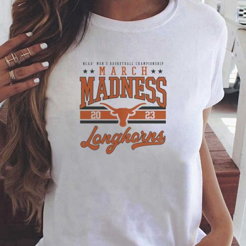 Texas Longhorns 2023 Ncaa Men’s Basketball Tournament March Madness T-shirt