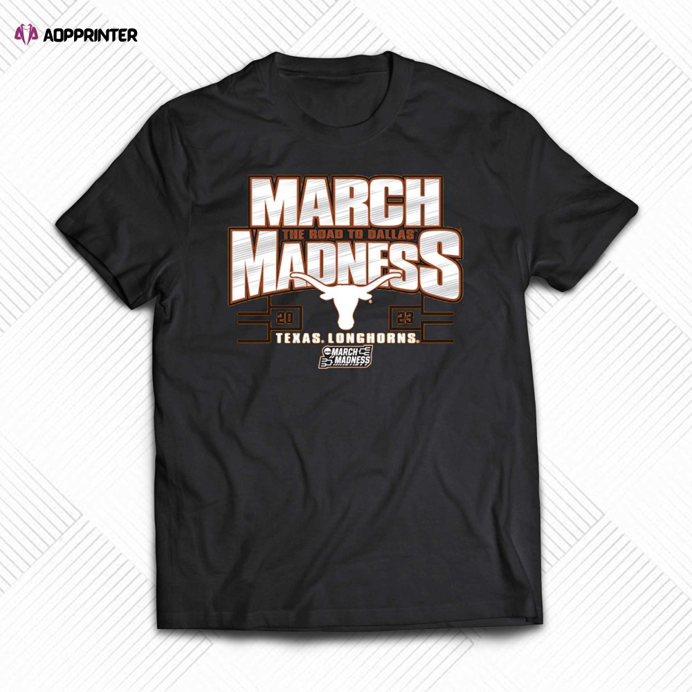 Texas Longhorns Blue 84 2023 Ncaa Women’s Basketball Tournament March Madness T-shirt