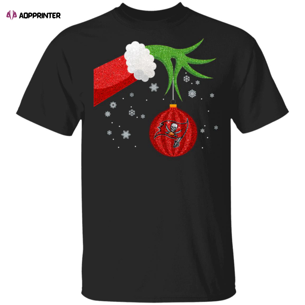 The Grinch Christmas Ornament Tampa Bay Buccaneers Shirt