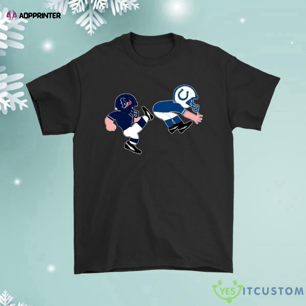 Houston Texans Santa Snoopy Brings Christmas To Town Shirt