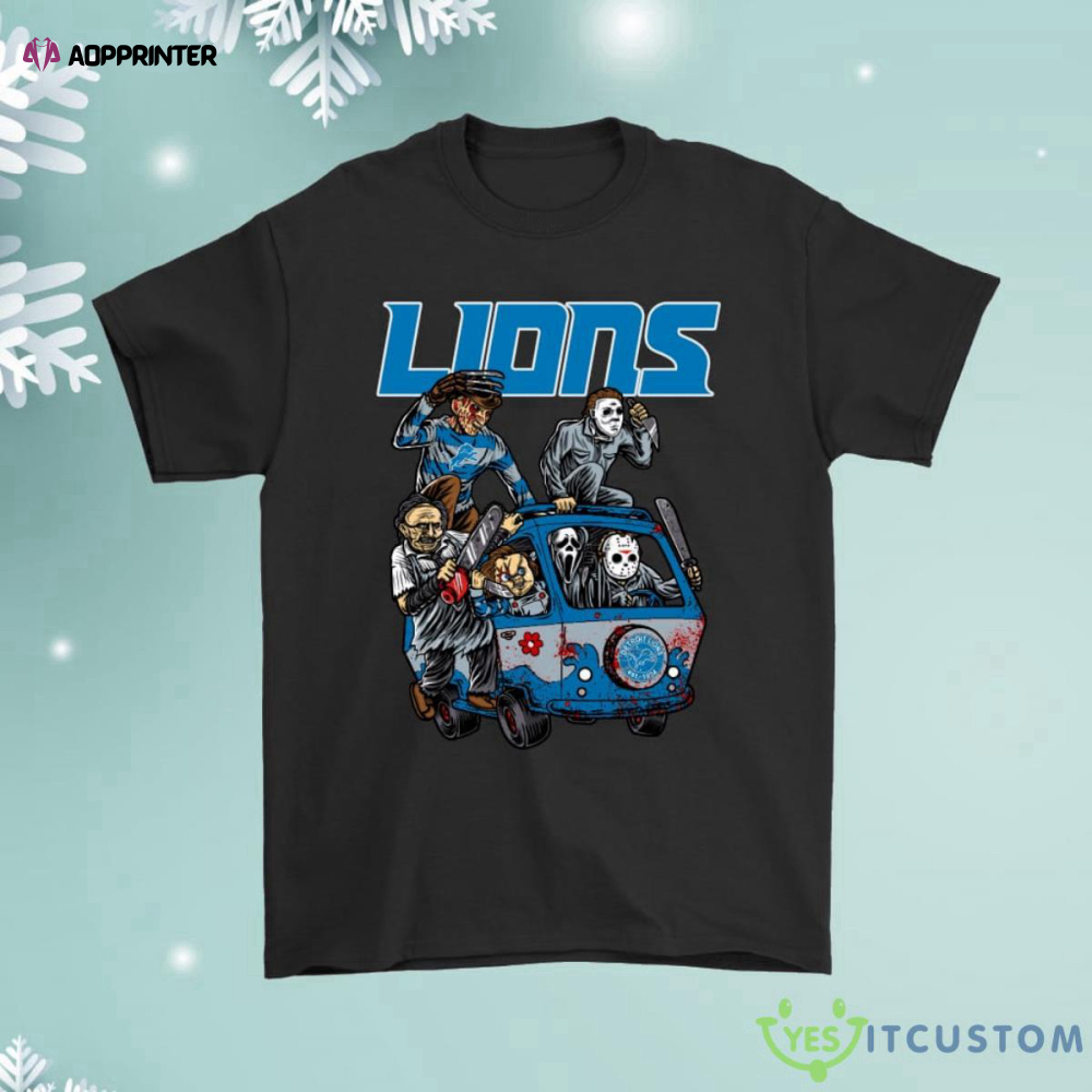 The Killers Club Detroit Lions Horror Football Shirt