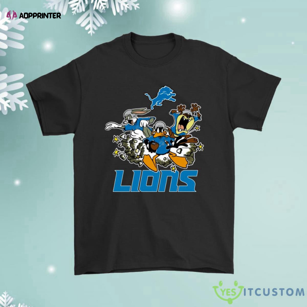 The Looney Tunes Football Team Detroit Lions Shirt
