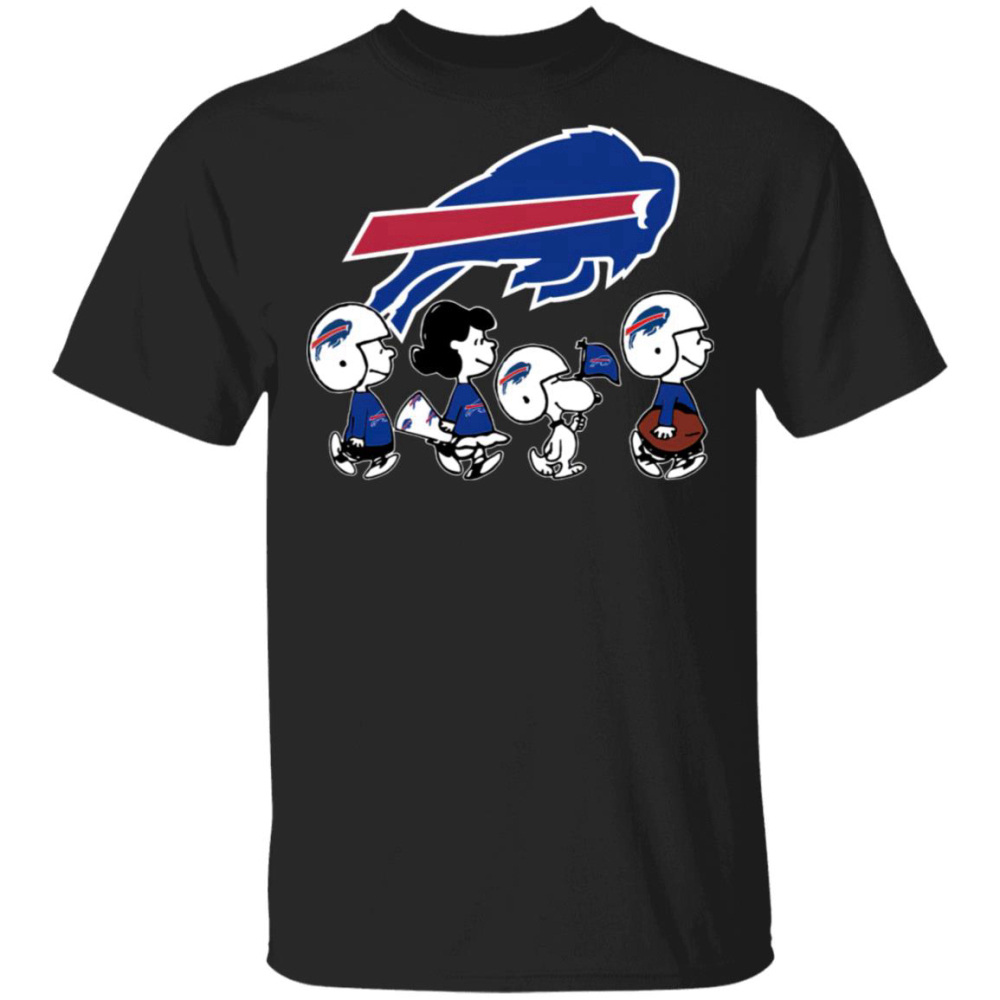 The Peanuts Snoopy And Friends Cheer For The Buffalo Bills NFL Shirt