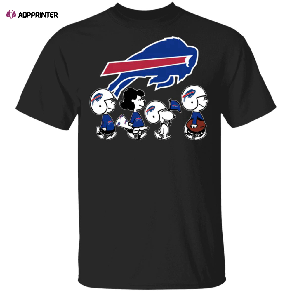 The Peanuts Snoopy And Friends Cheer For The Buffalo Bills NFL Shirt