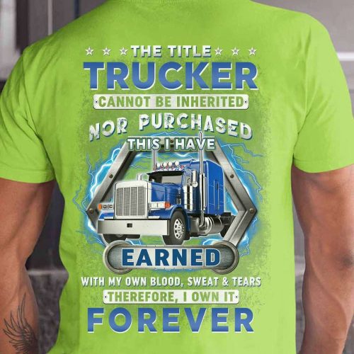 Trucker I Was Told To Check My Attitude T-shirt For Men And Women