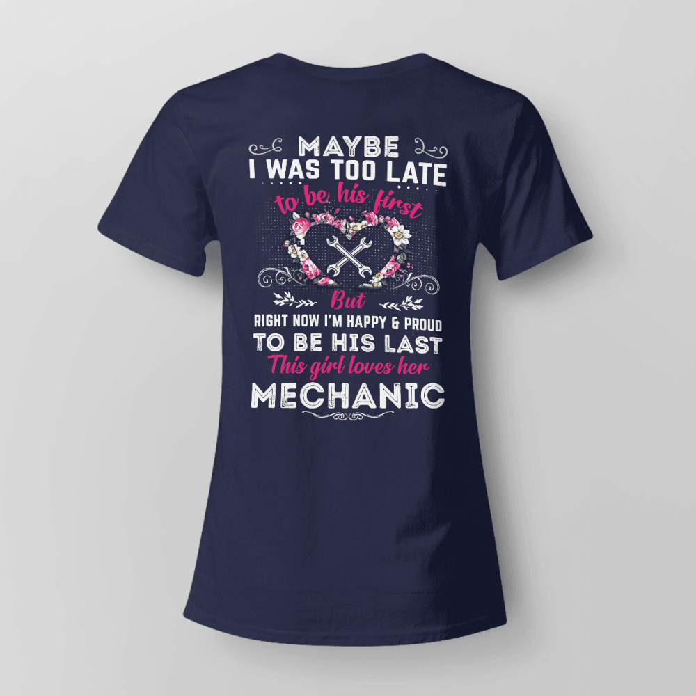 This Girl Loves Her Mechanic  T-shirt For Men And Women