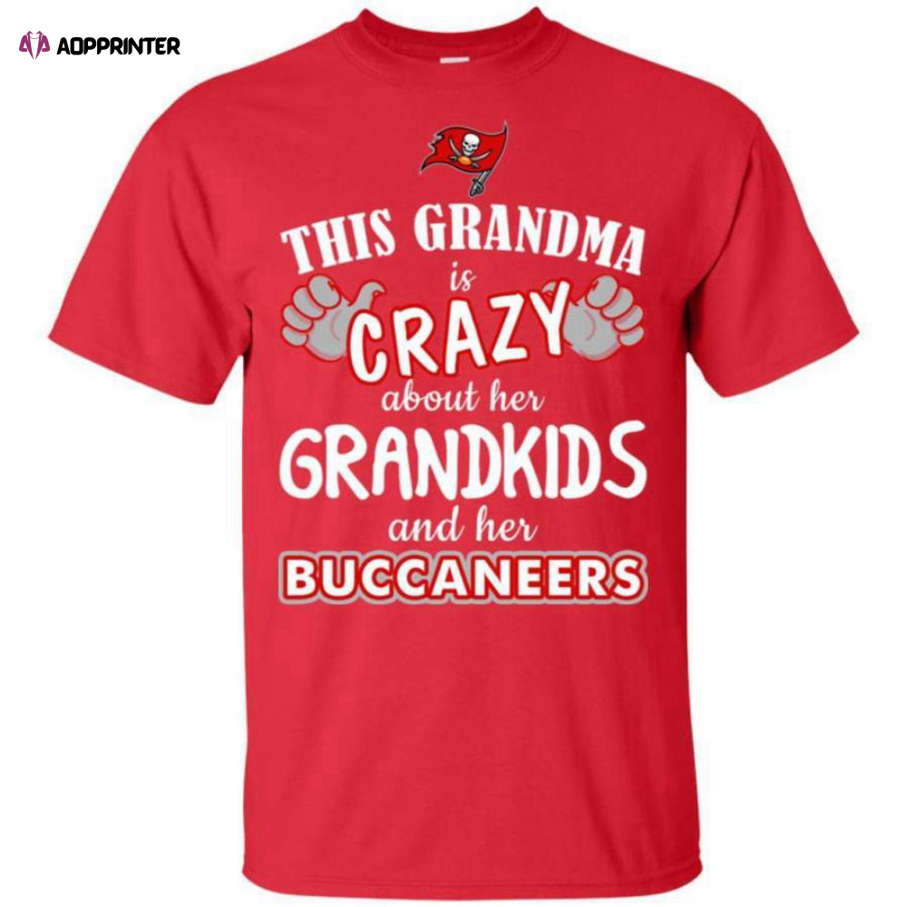 This Grandma Is Crazy About Her Grandkids And Her Tampa Bay Buccaneers T-Shirt