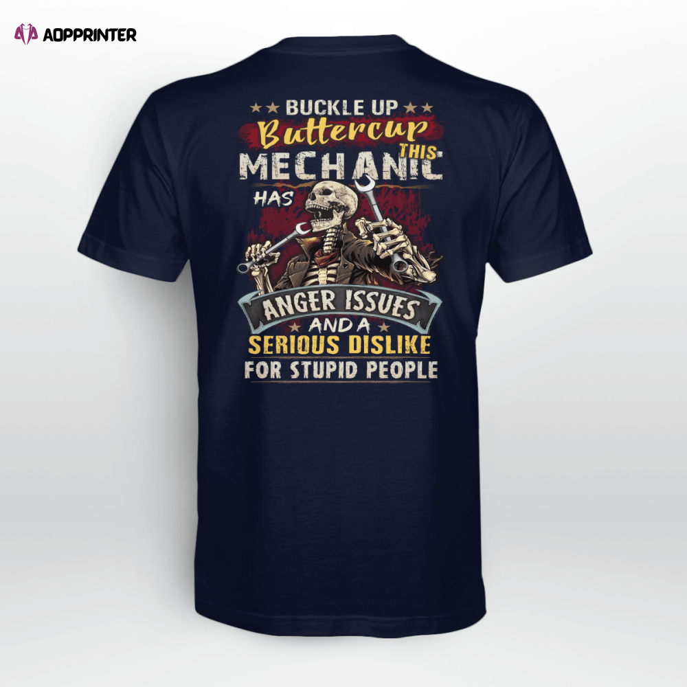 This Mechanic Has Anger Issue T-shirt For Men And Women