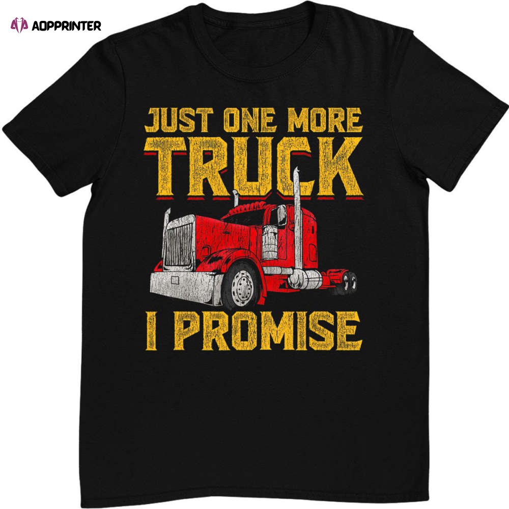 Truck Driver Trucker Dad T-Shirt For Men And Women