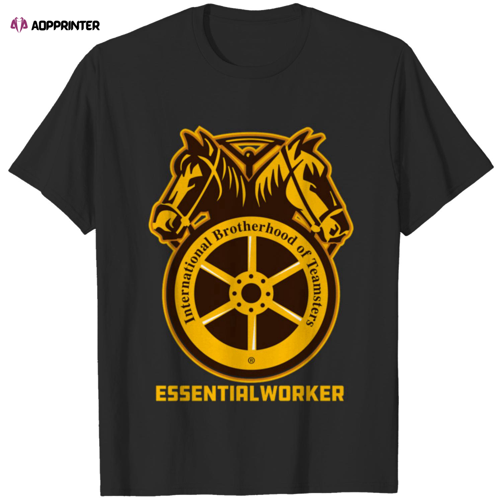 U.P.S Worker, U.P.S Delivery Driver Gift, Teamster trucker colors Classic T-Shirt