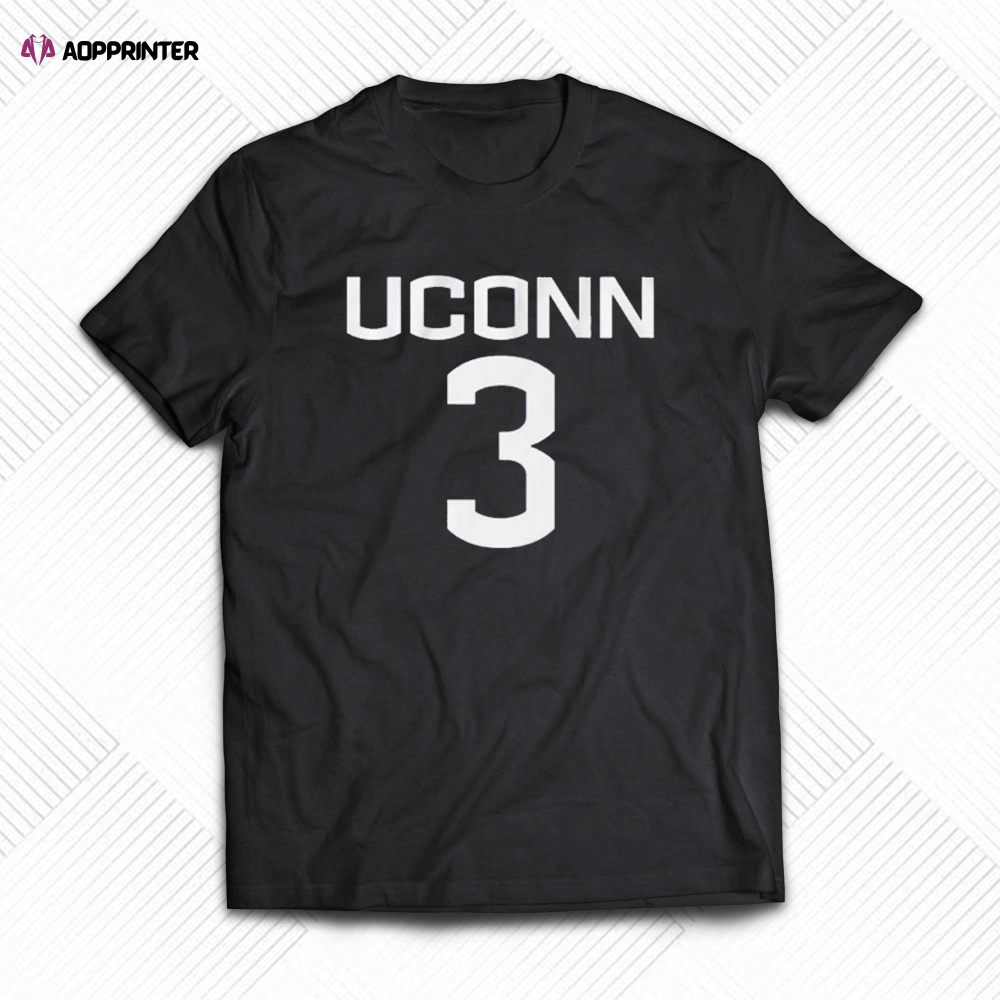 Uconn Basketball Joey Calcaterra 3 T-shirt For Men And Women