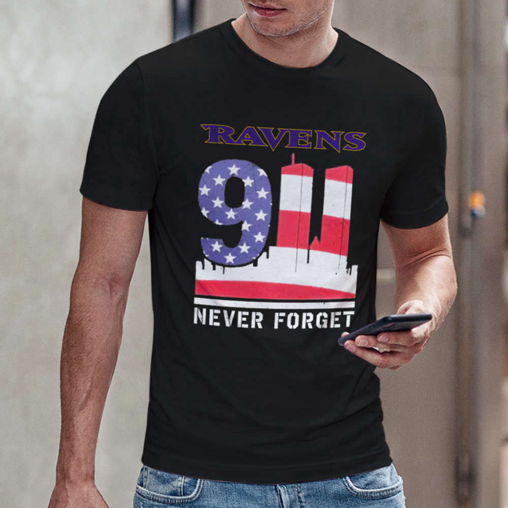 Vintage Baltimore Ravens Shirt Never Forget Patriot Day Memories Shirt