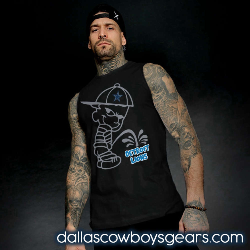 Vintage Dallas Cowboys Shirt Piss on Detroit Lions Shirt Funny Shirt