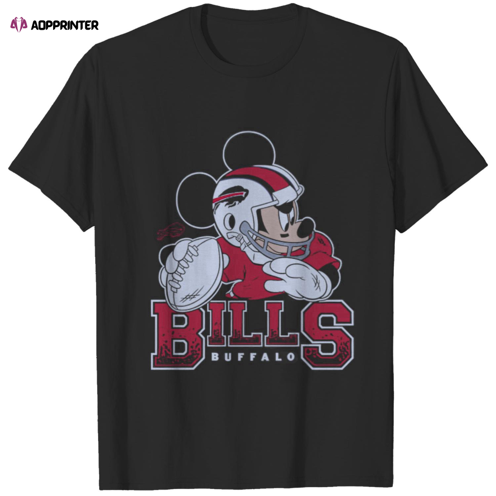 Vintage NFL Buffalo Bills Disney Mickey T-Shirt