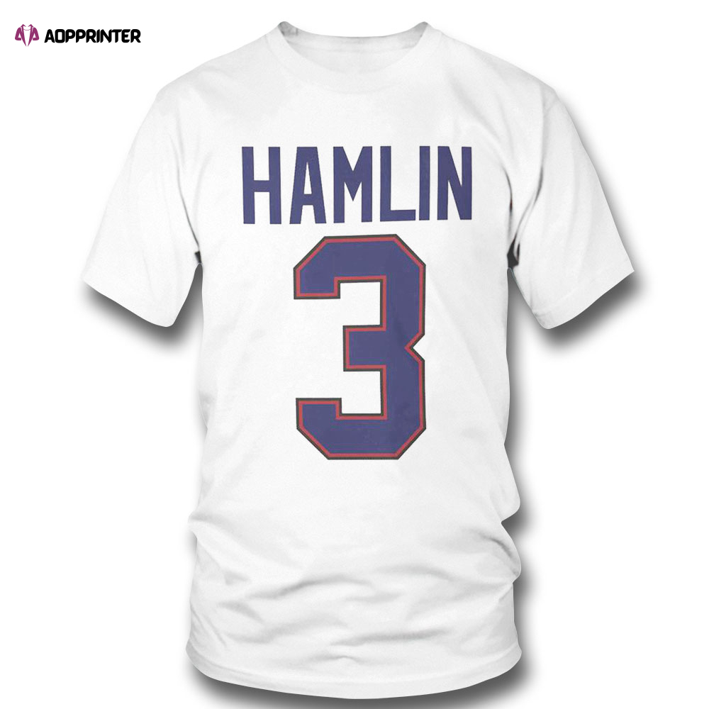 Damar Hamlin Buffalo Bills Signature Shirt