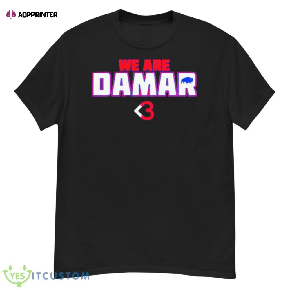 Respect Damar Hamlin Buffalo Bills shirt