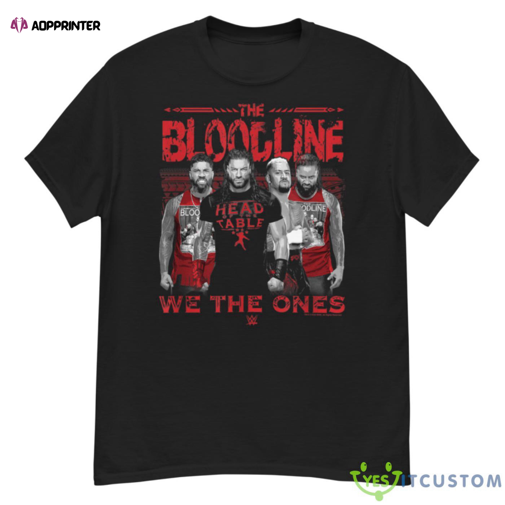 WWE The Bloodline We The Ones Photo Group Shot Poster Shirt