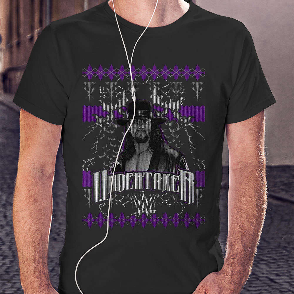 Wwe The Undertaker Mark Calaway Ugly Christmas Sweatshirt