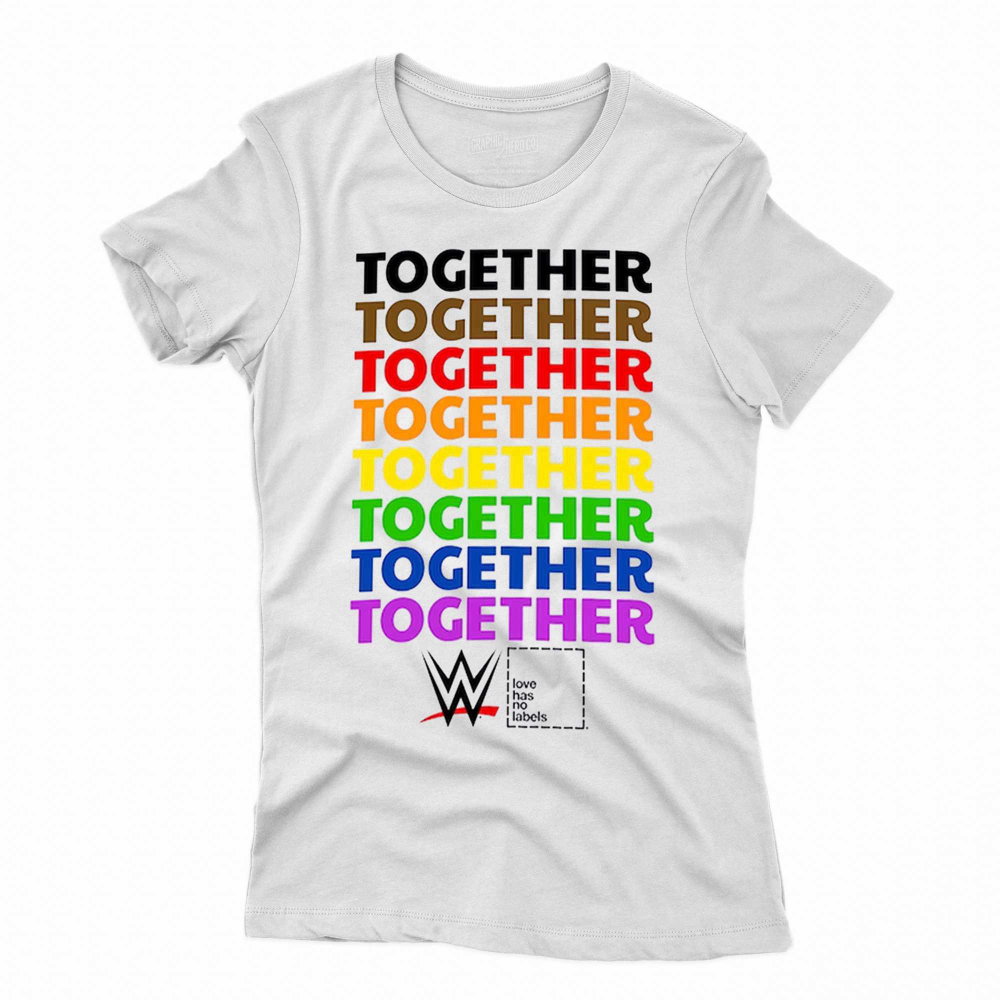 Wwe Together Pride T-shirt