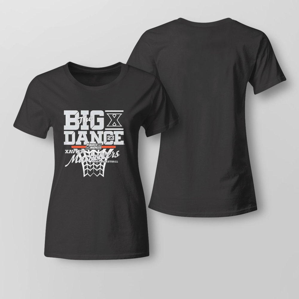 Xavier Musketeers University Mens Basketball 2023 The Big Dance March Madness Bound T-shirt