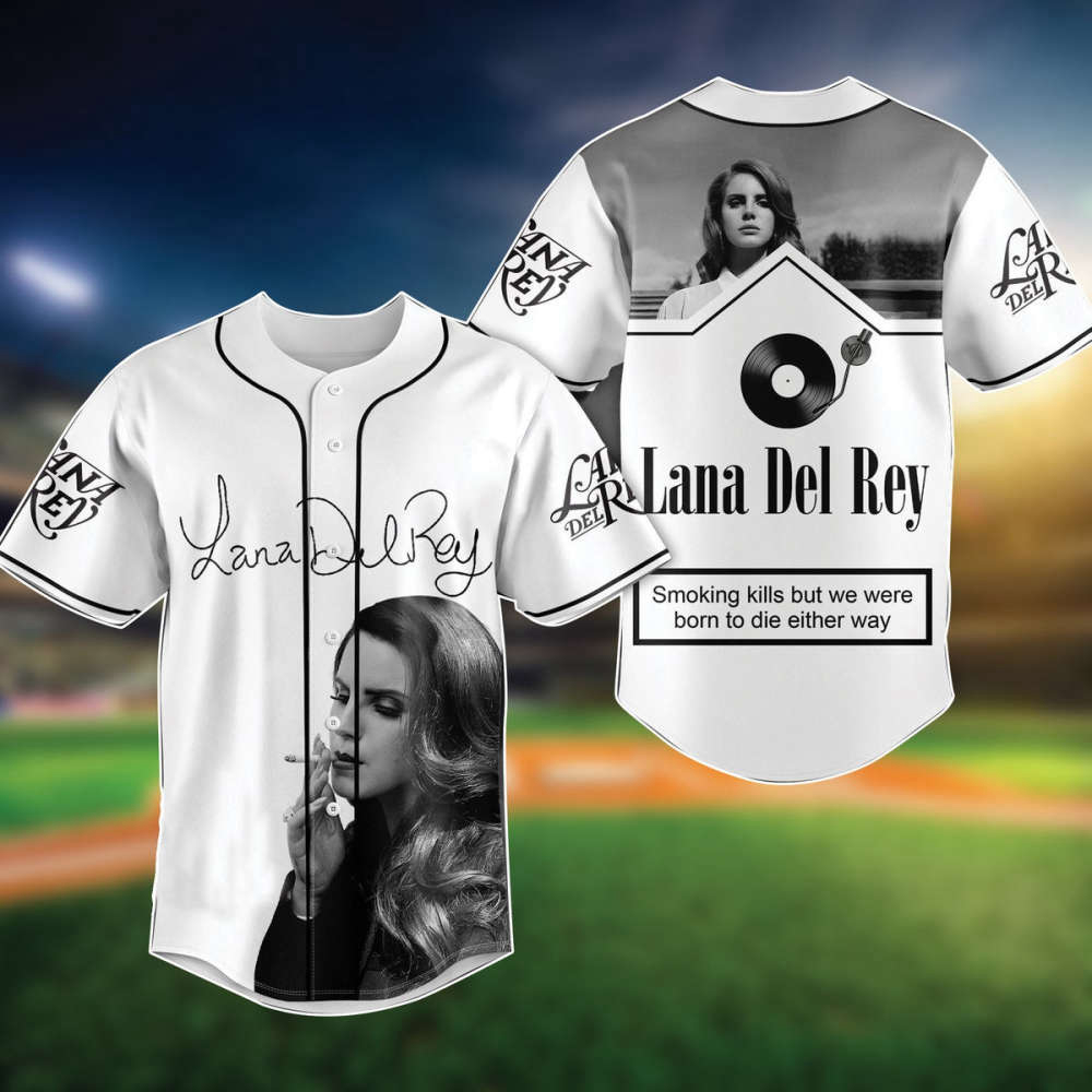Lana Del Rey Baseball Jersey – Happiness Is A Butterfly Shirt Deel Rey Merch & Album