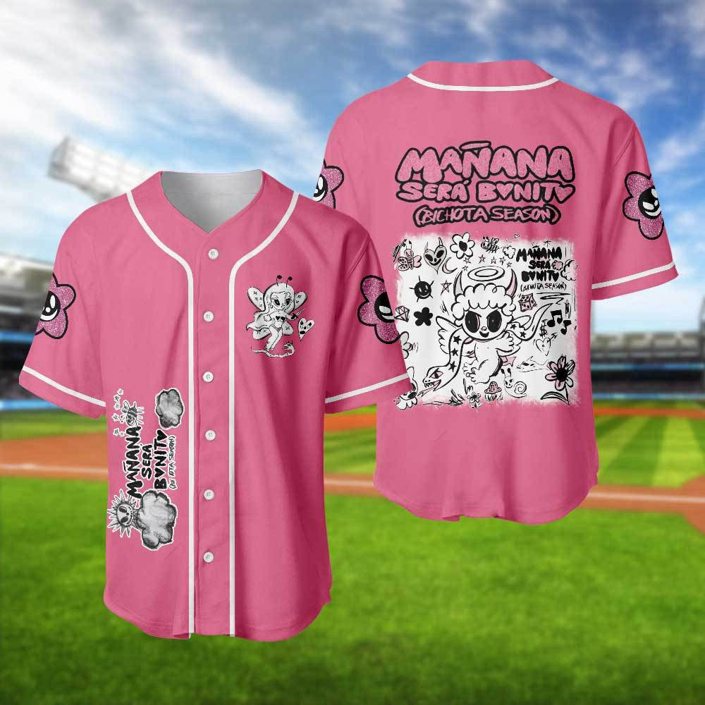 Karol G Baseball Jersey: Mana Sera Bonito La Bichota Shirt New Album Merch & Gifts