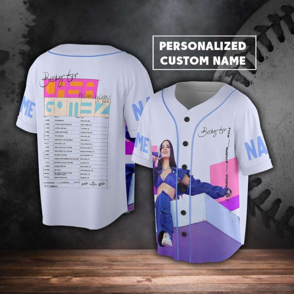 Custom Peso Pluma Tour Baseball Jersey Genesis Tour Shirt Double P Merch