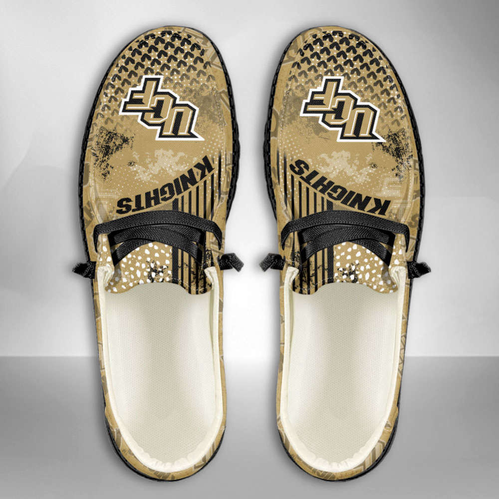 NCAA UCF Knights Custom Name Hey Dude Shoes Fan Gift