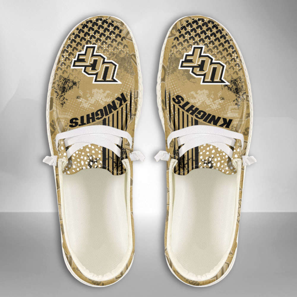 NCAA UCF Knights Custom Name Hey Dude Shoes Fan Gift