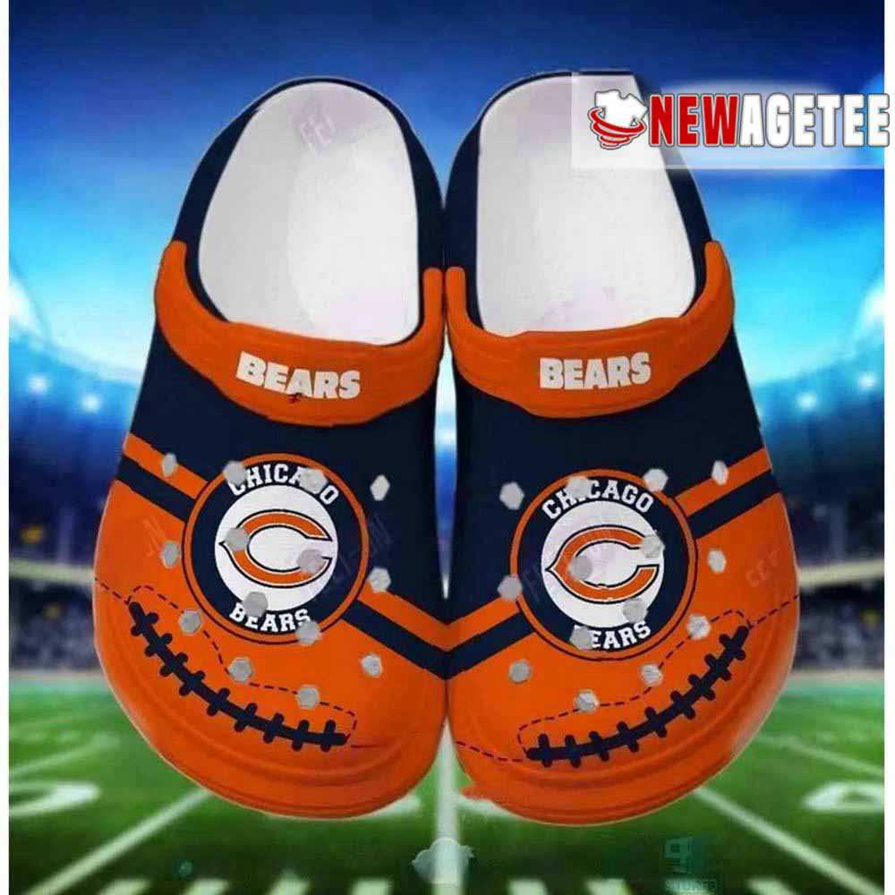 Nfl Chicago Bears Custom Name Crocs Clog