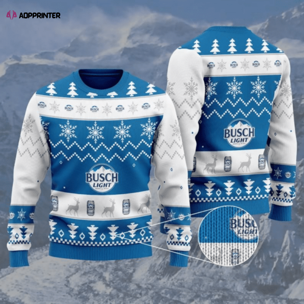 Reinbeer Awesome Ugly Christmas Sweater – Funny Alcohol Mens Xmas Gifts