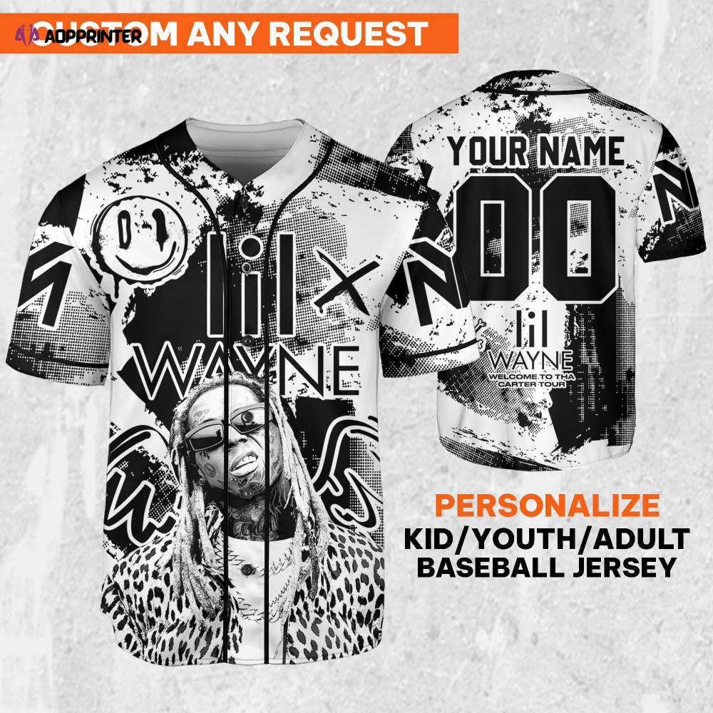 Custom Lil Wayne Jersey: Personalize Tha Carter Baseball Shirt