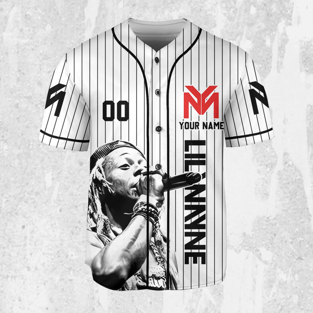 Custom Lil Wayne The Carter Tour 2023 Jersey – Personalized Music Baseball Shirt