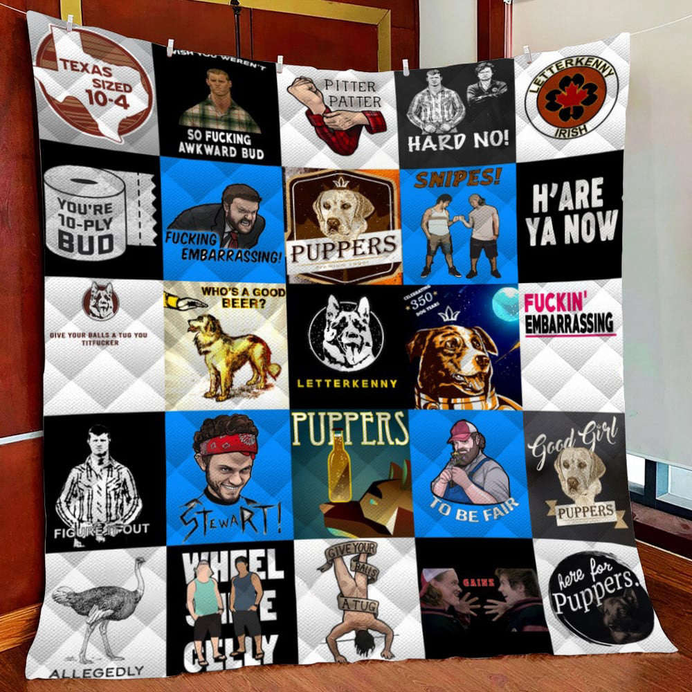 Dd ???? Letterkenny Fleece Blanket Quilt Blanket Christmas Birthday Gift