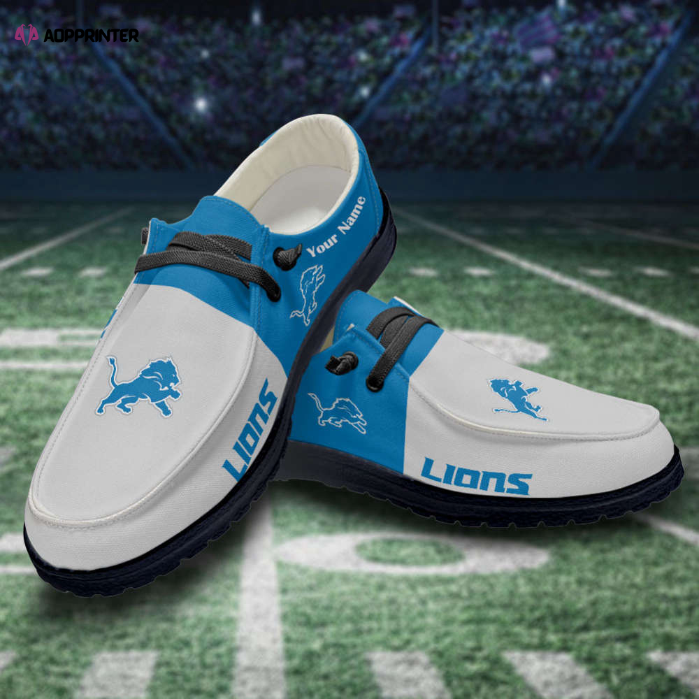 Los Angeles Rams NFL Personalized Hey Dude Sports Shoes – Custom Name Design Perfect Gift