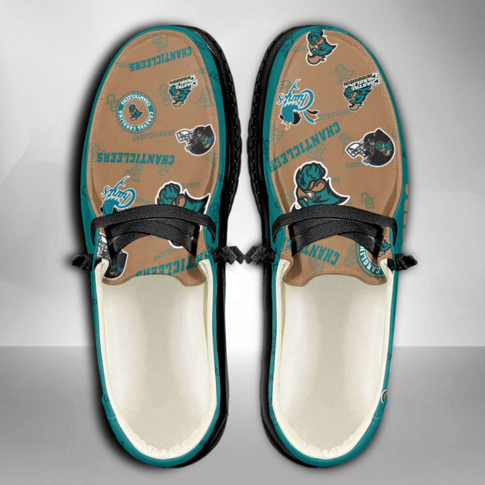 NCAA COASTAL CAROLINA CHANTICLEERS Custom Name Hey Dude Shoes Christmas Gift