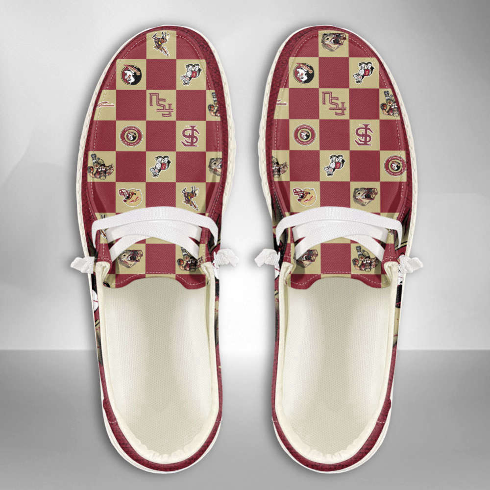 NCAA Florida State Seminoles Custom Name Hey Dude Shoes Christmas Gift