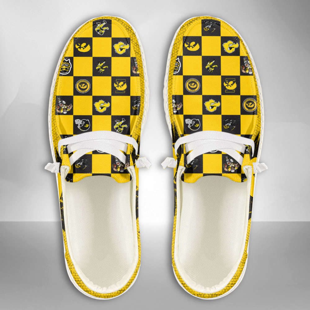 NCAA Iowa Hawkeyes Custom Name Hey Dude Shoes Fan Gift