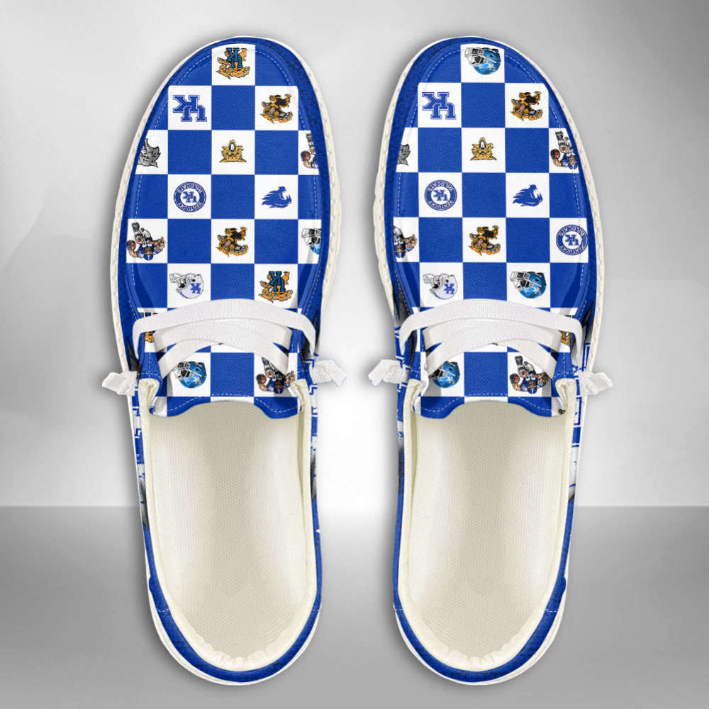 NCAA Kentucky Wildcats Custom Name Hey Dude Shoes Fan Gift