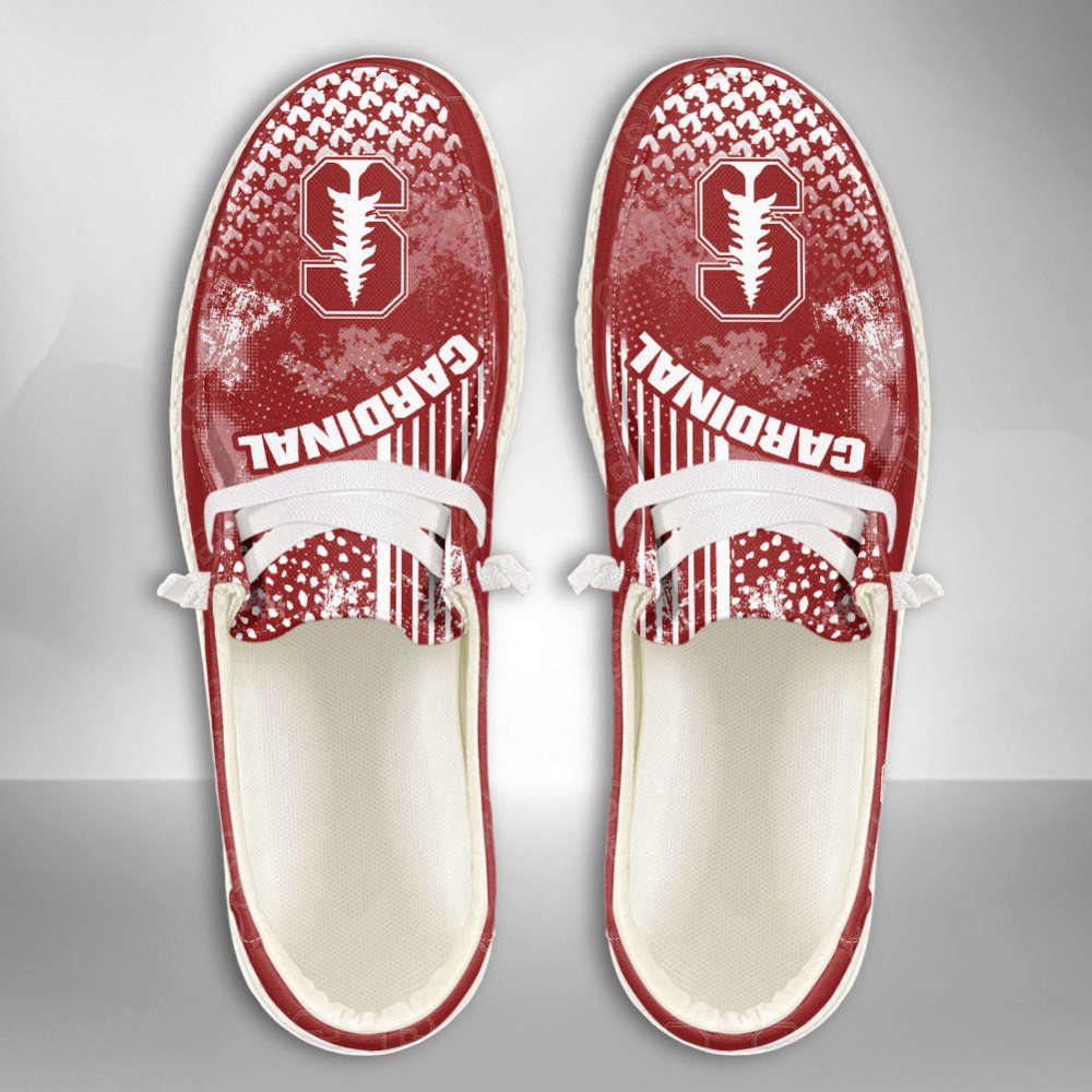 NCAA Stanford Cardinal Custom Name Hey Dude Shoes Fan Gift Exclusive