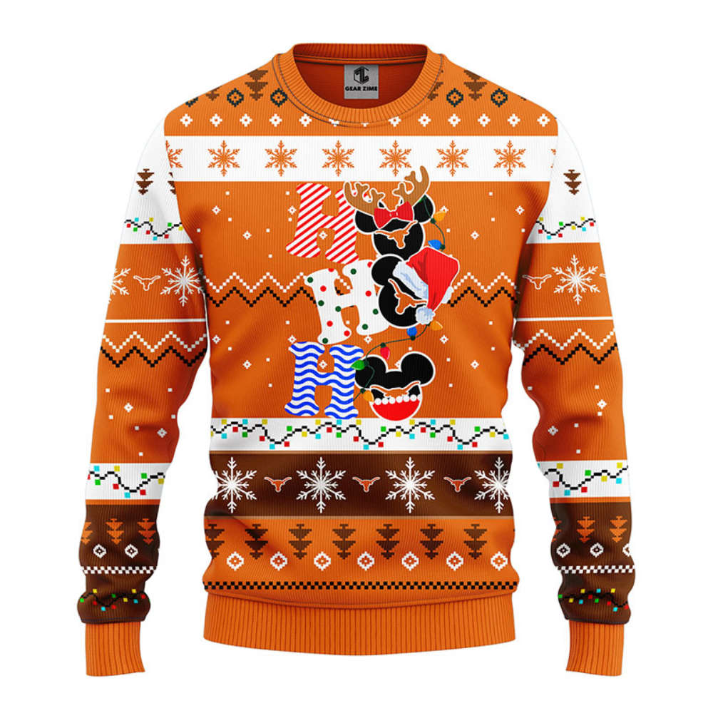 NCAA Florida Gators HoHoHo Mickey Christmas Ugly Sweater -Neon GIft