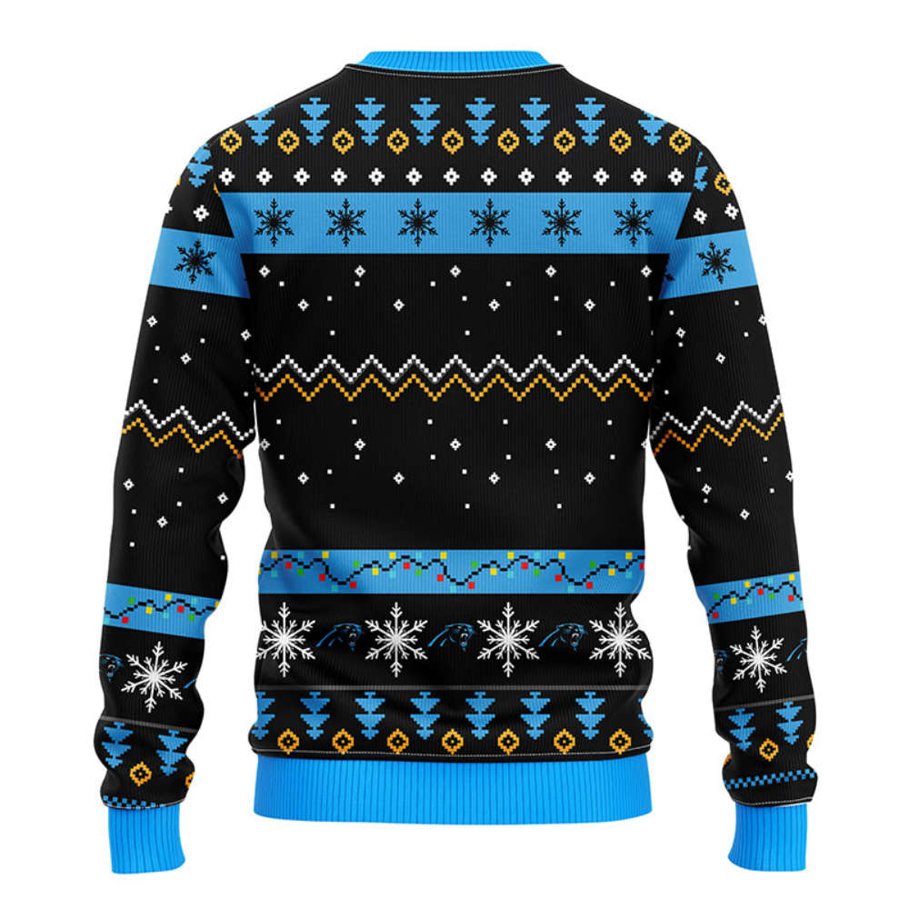 NFL Carolina Panthers HoHoHo Mickey Christmas Ugly Sweater – Christmas Gift