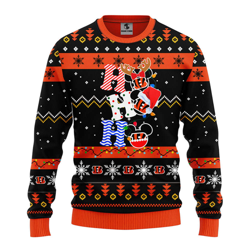 NFL Tampa Bay Buccaneers HoHoHo Mickey Christmas Ugly Sweater – Christmas Noen Gift
